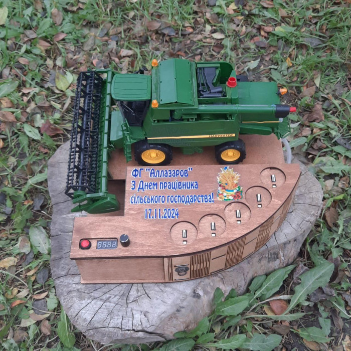 Наливатор "Комбайнер" John Deere під 5 чарок