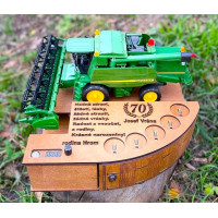 Наливатор "Комбайнер" John Deere под 5 рюмок