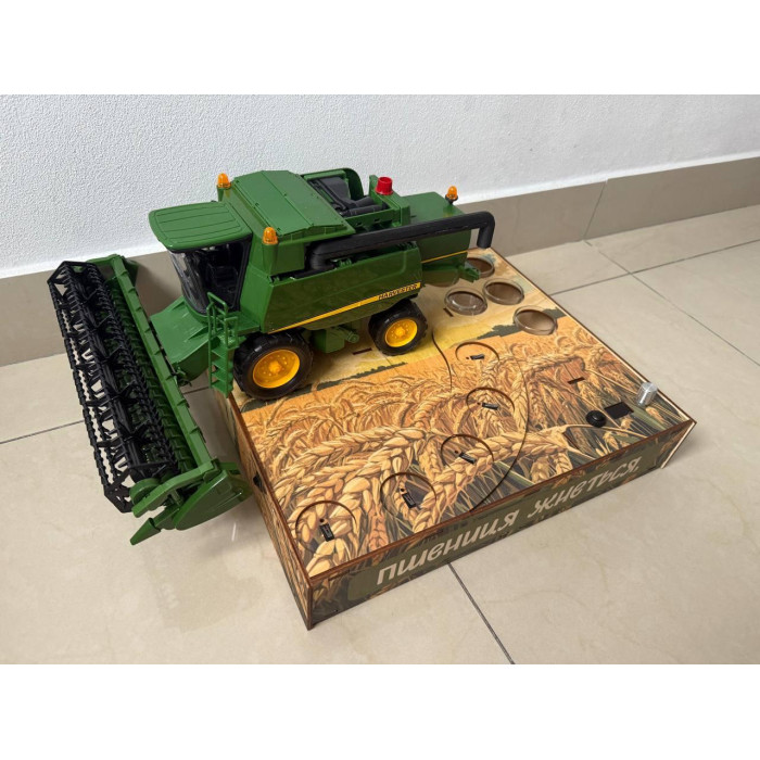 Алкогольный наливатор “Комбайн John Deere (Джон Дир)” на 4, 5 или 6 рюмок 6 чарок
