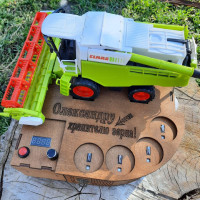 Автоматический разливной комбайн CLAAS-MINI на 4 рюмки З вбудованим акумулятором