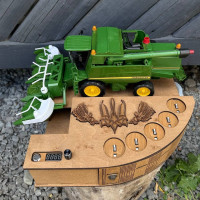 Подарунковий наливатор John Deere на 5 чарок — автоматичний дозатор напоїв