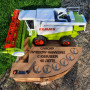 Диспенсер алкоголя "Комбайн" CLAAS-MAXI под 6 рюмок (алкоголный наливатор) З вбудованим акумулятором