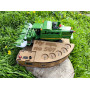 Диспенсер алкоголя "Комбайн John Deere" на 5 рюмок (наливатор алкоголя, алконаливатор)