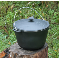 Казан чугунный с крышкой