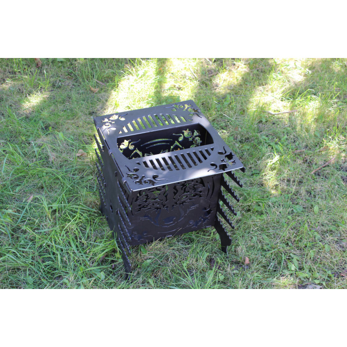 Мангал вертикальний 10 шампурів