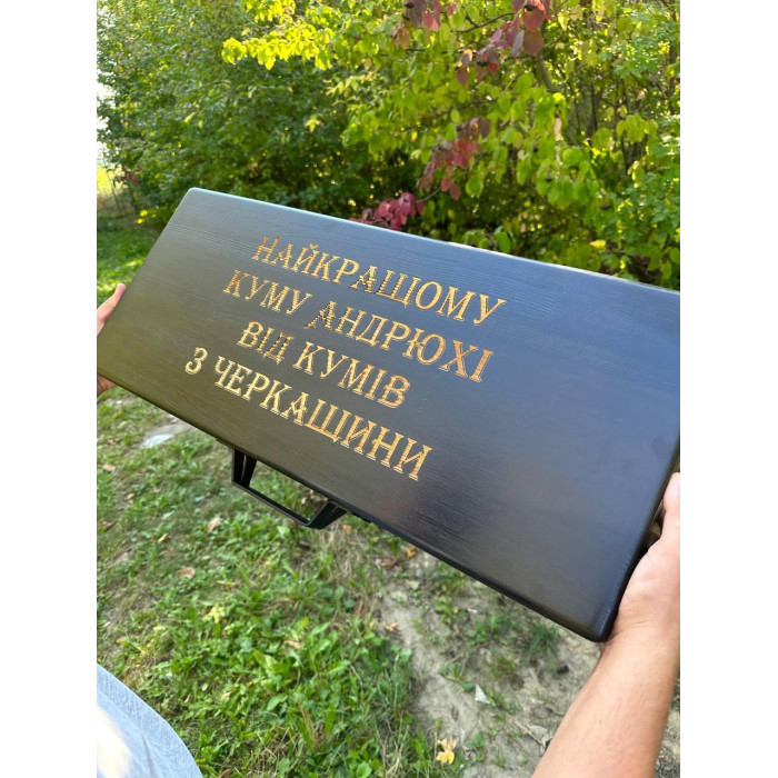 Набір шампурів "Артек" в дерев'яній коробці