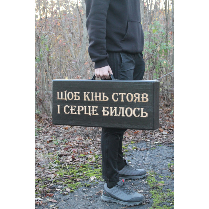 Набір шампурів "Артек" в дерев'яній коробці