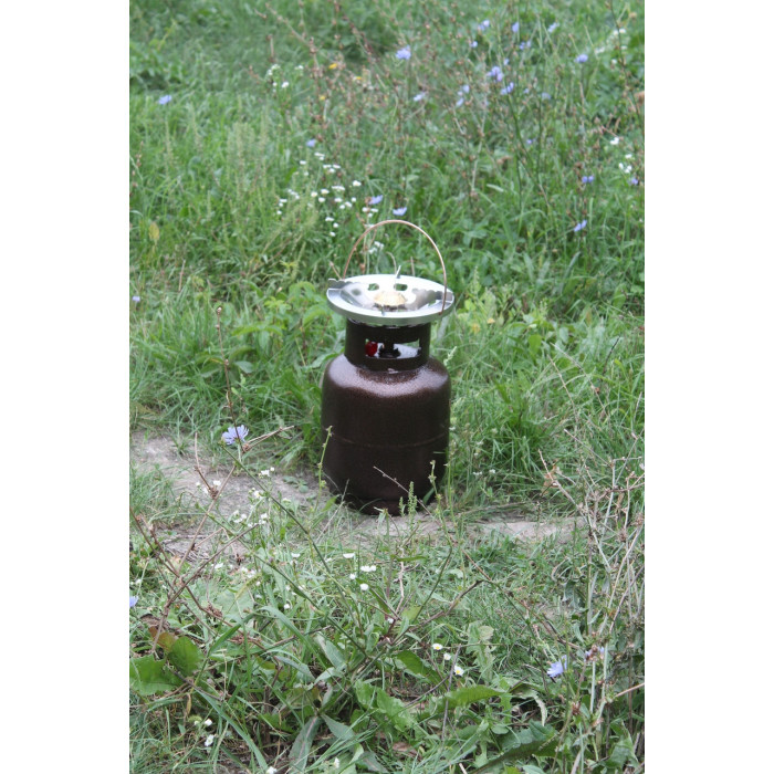 Примус туристичний газовий коричневий (газовий балон) 9 літрів