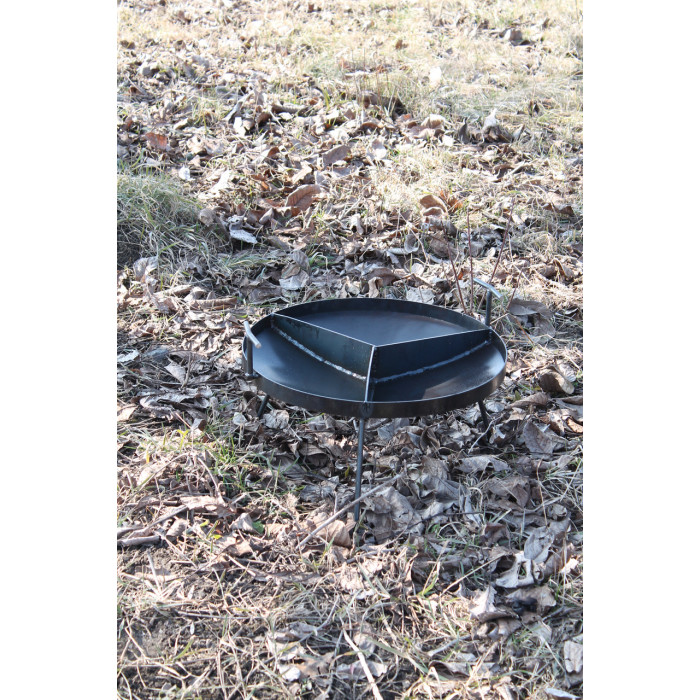 Сковорода 3-секционная из диска 50 см