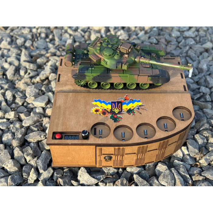 Алкогольний наливатор у формі танка на 6 чарок (дозатор для алкоголю, алконаліватор)