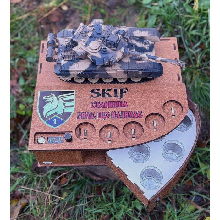 Наливатор для алкоголю «ТАНК» — автоматичний дозатор на 5–6 чарок